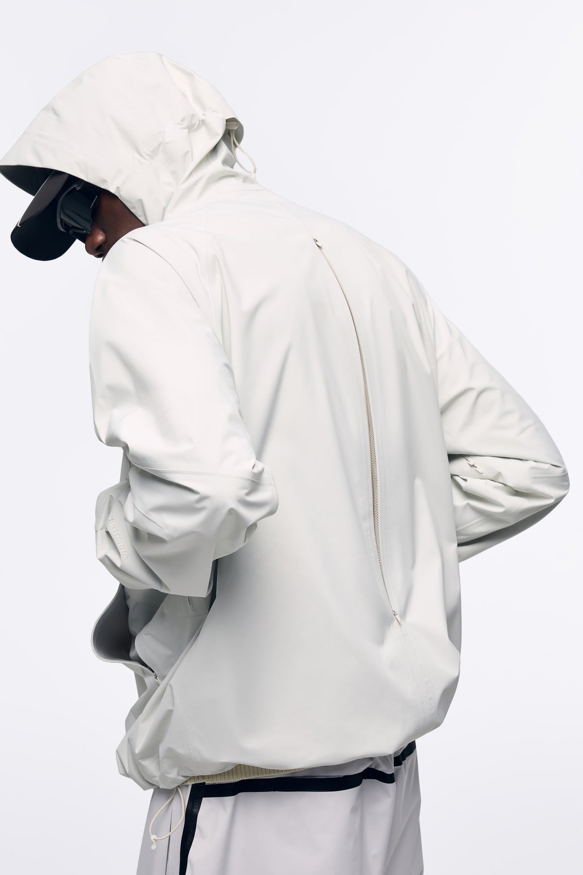 Ventarra Unisex Multi Hidden-Pocket Hooded Shell Jacket | 6-Compartment Waterproof Trail Jacket