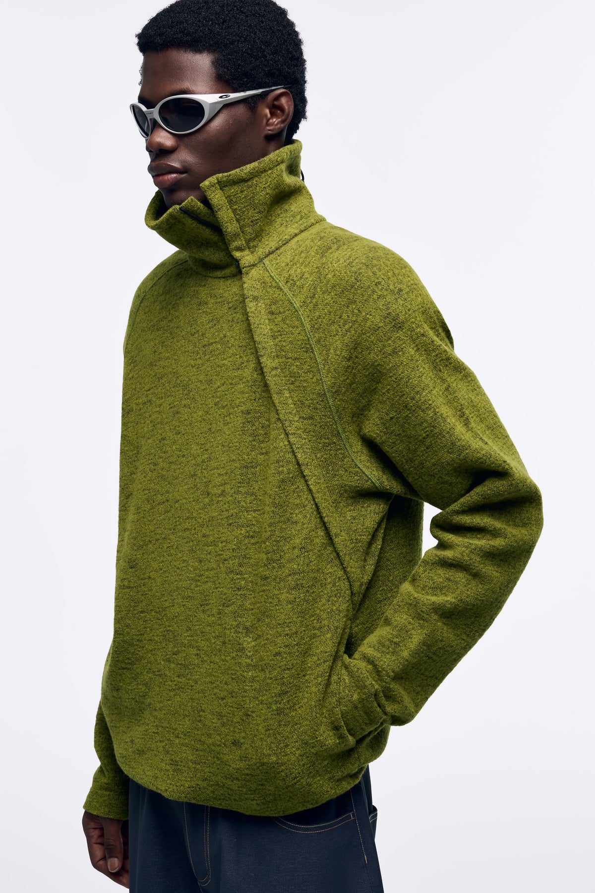 Ventarra Unisex Mid-Layer Sweatshirt | Wool Blend Thermal Fleece