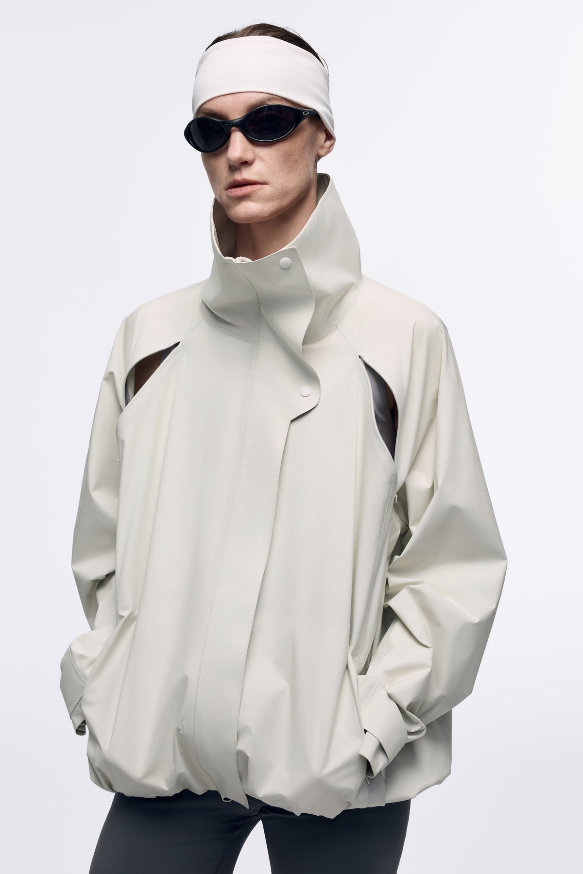 Ventarra Women's Bonded Jacket | Oversized Waterproof Windbreaker