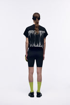 26SS Women's Flaming Crop Top