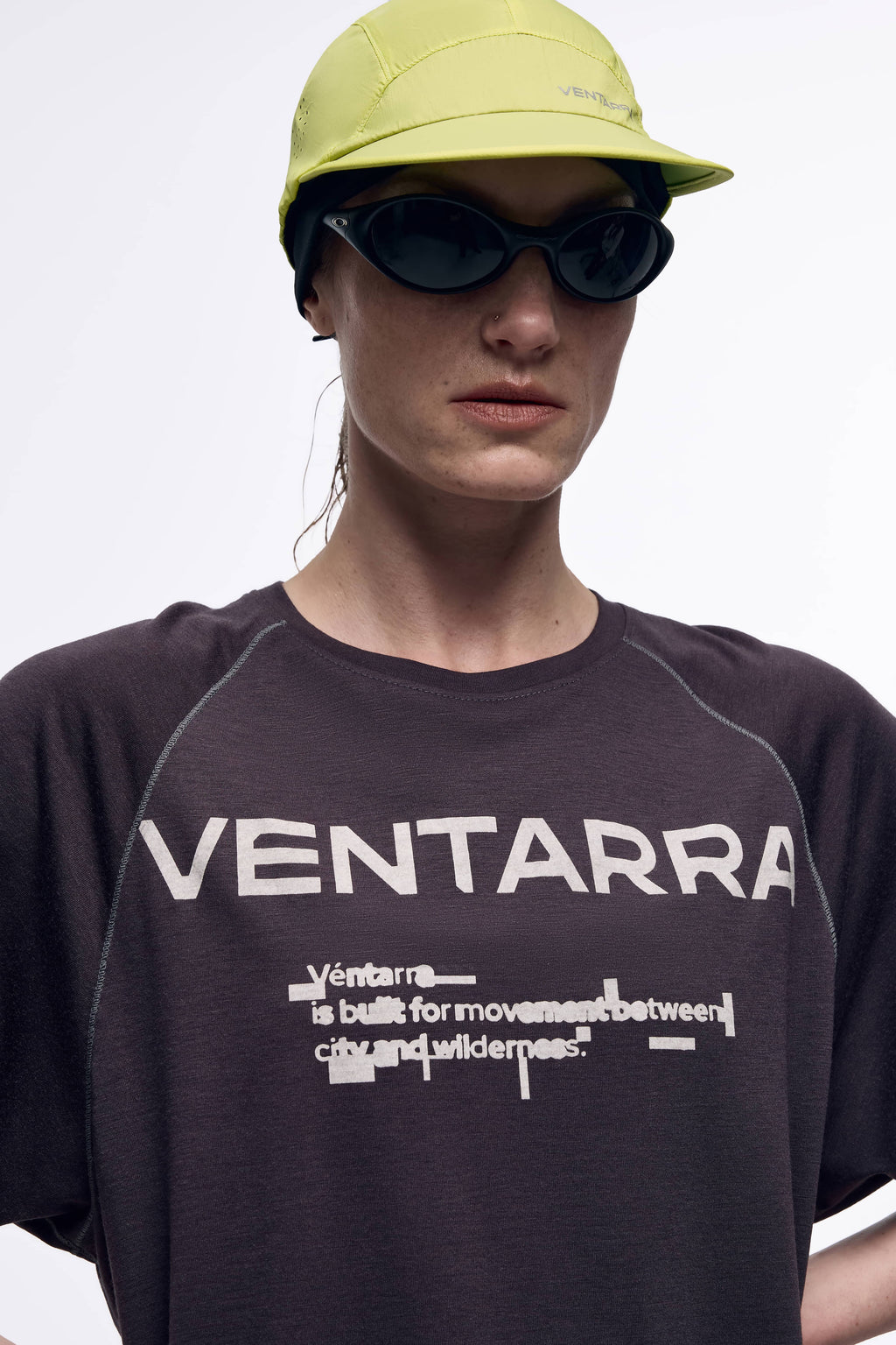 VT-26SS-TS-023 Unisex Raglan Sleeve Wool Running T-Shirt