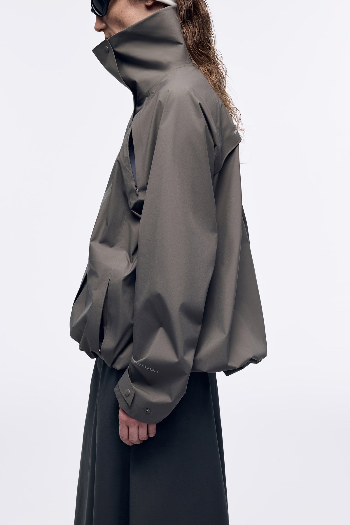 Ventarra Women's Bonded Jacket | Oversized Waterproof Windbreaker