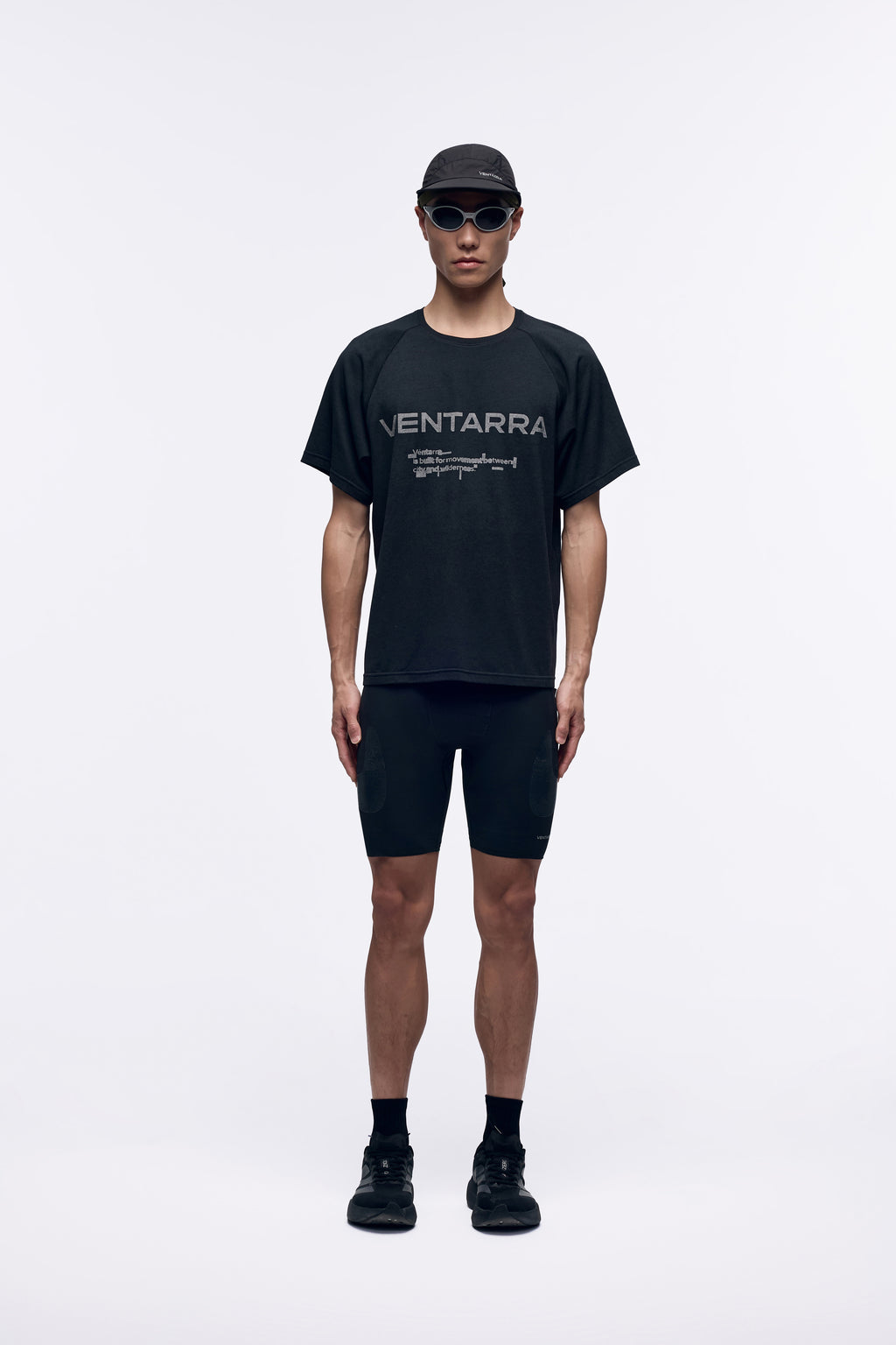 VT-26SS-TS-023 Unisex Raglan Sleeve Wool Running T-Shirt