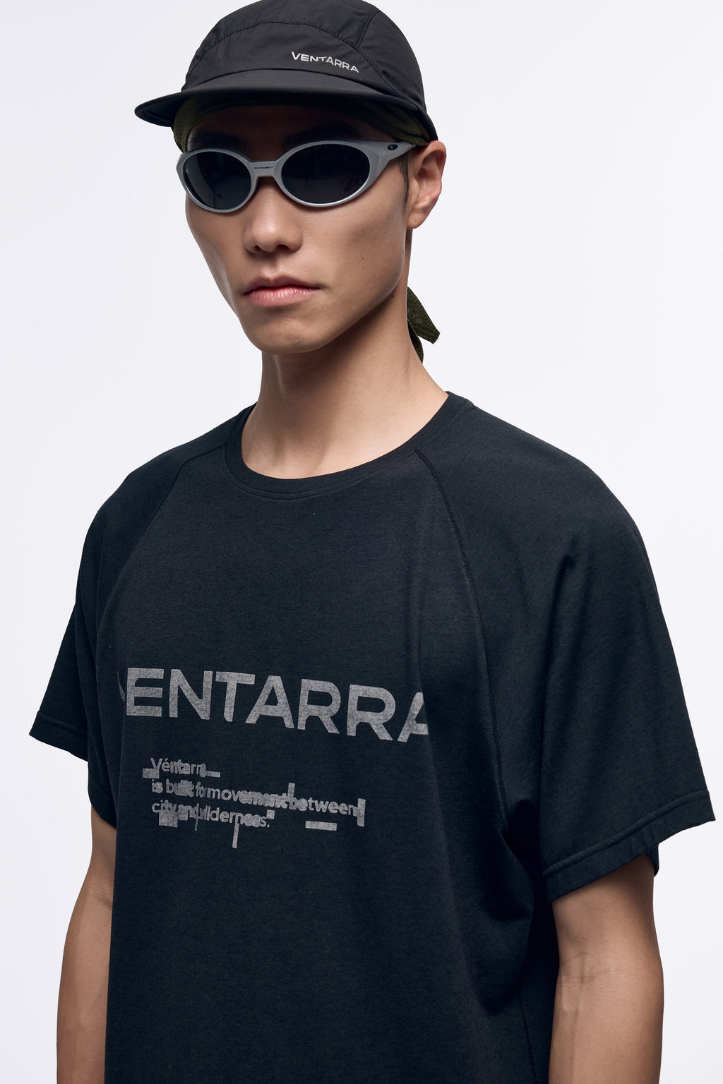 VT-26SS-TS-023 Unisex Raglan Sleeve Wool Running T-Shirt