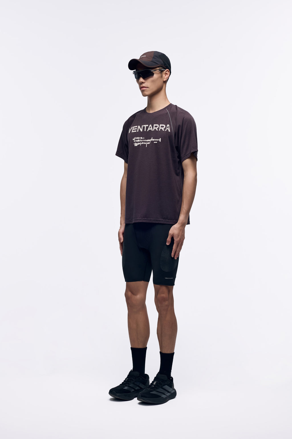 VT-26SS-TS-023 Unisex Raglan Sleeve Wool Running T-Shirt