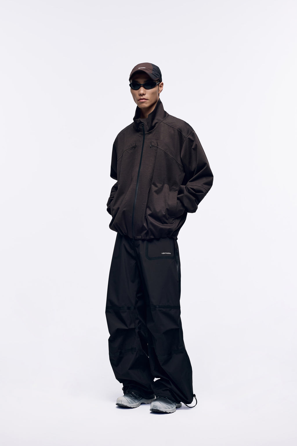 Ventarra Unisex Wool Surface Outdoor Jacket | Hidden-Zip Seam-Sealed Light Luxury Shell