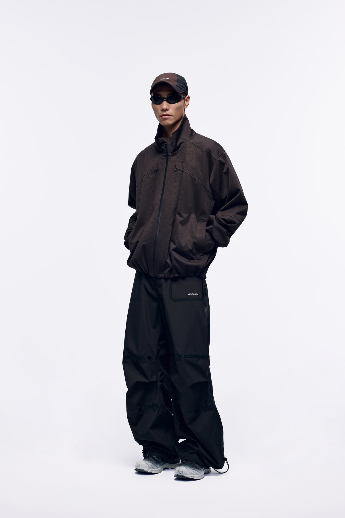 Ventarra Unisex Wool Surface Outdoor Jacket | Hidden-Zip Seam-Sealed Light Luxury Shell