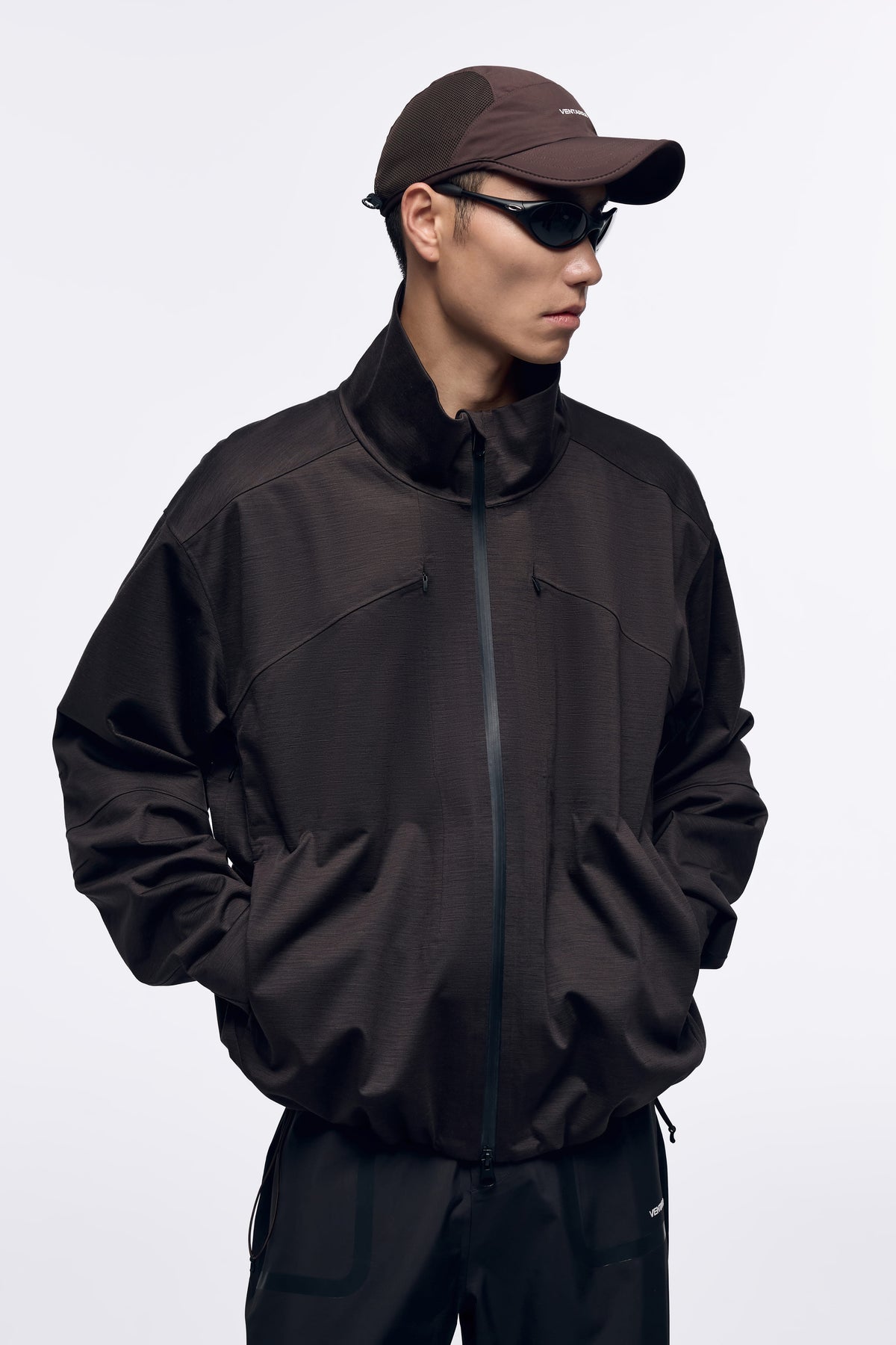 Ventarra Unisex Wool Surface Outdoor Jacket | Hidden-Zip Seam-Sealed Light Luxury Shell
