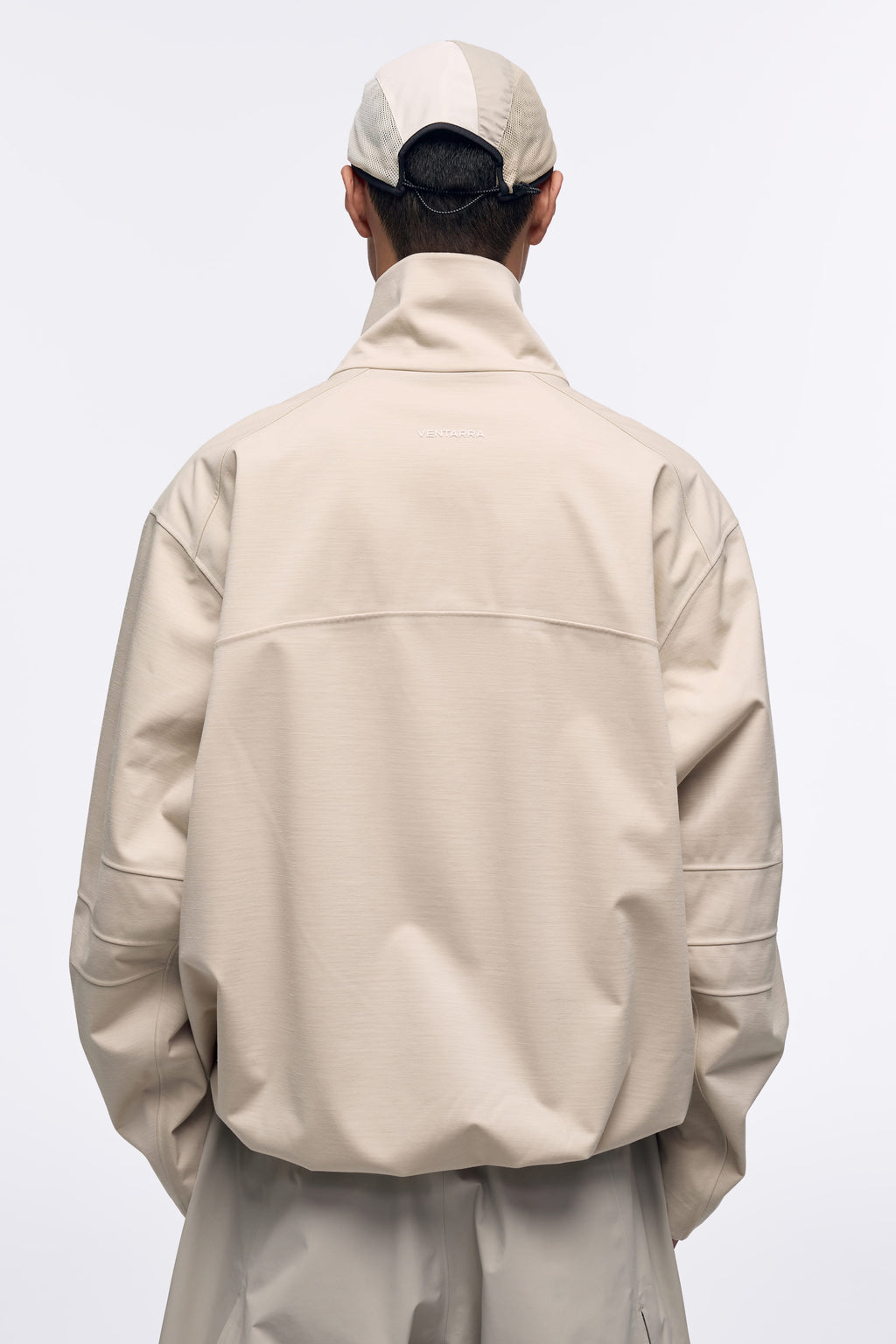 Ventarra Unisex Wool Surface Outdoor Jacket | Hidden-Zip Seam-Sealed Light Luxury Shell