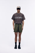 Ventarra Unisex Hardcore T-Shirt – Logo Cutout Ventilation Streetwear Tee for Running & Daily Wear