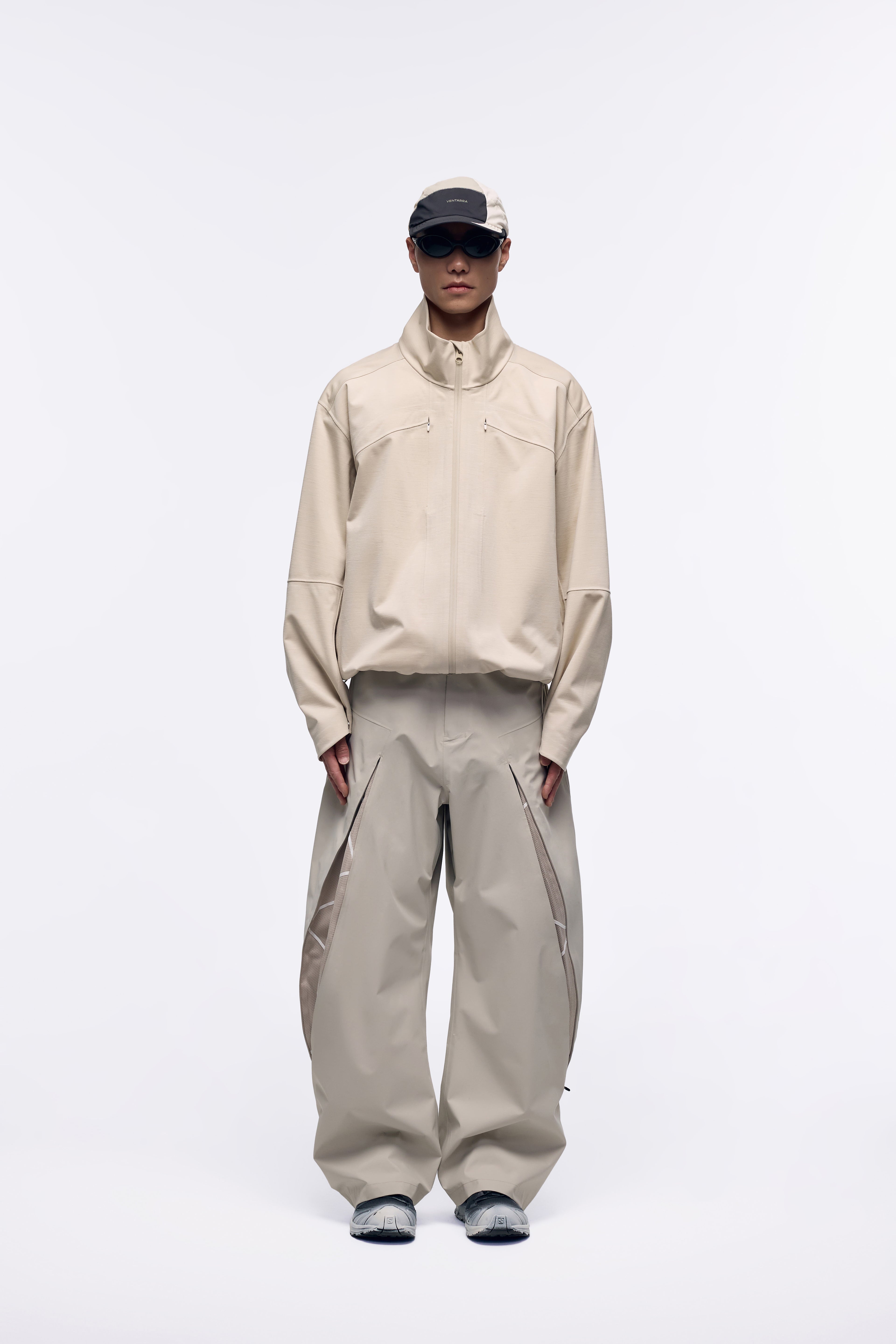 Ventarra Unisex Shell Pants – Front & Back Hidden Zip Vents, Fluorine-Free Waterproof, Seam-Sealed