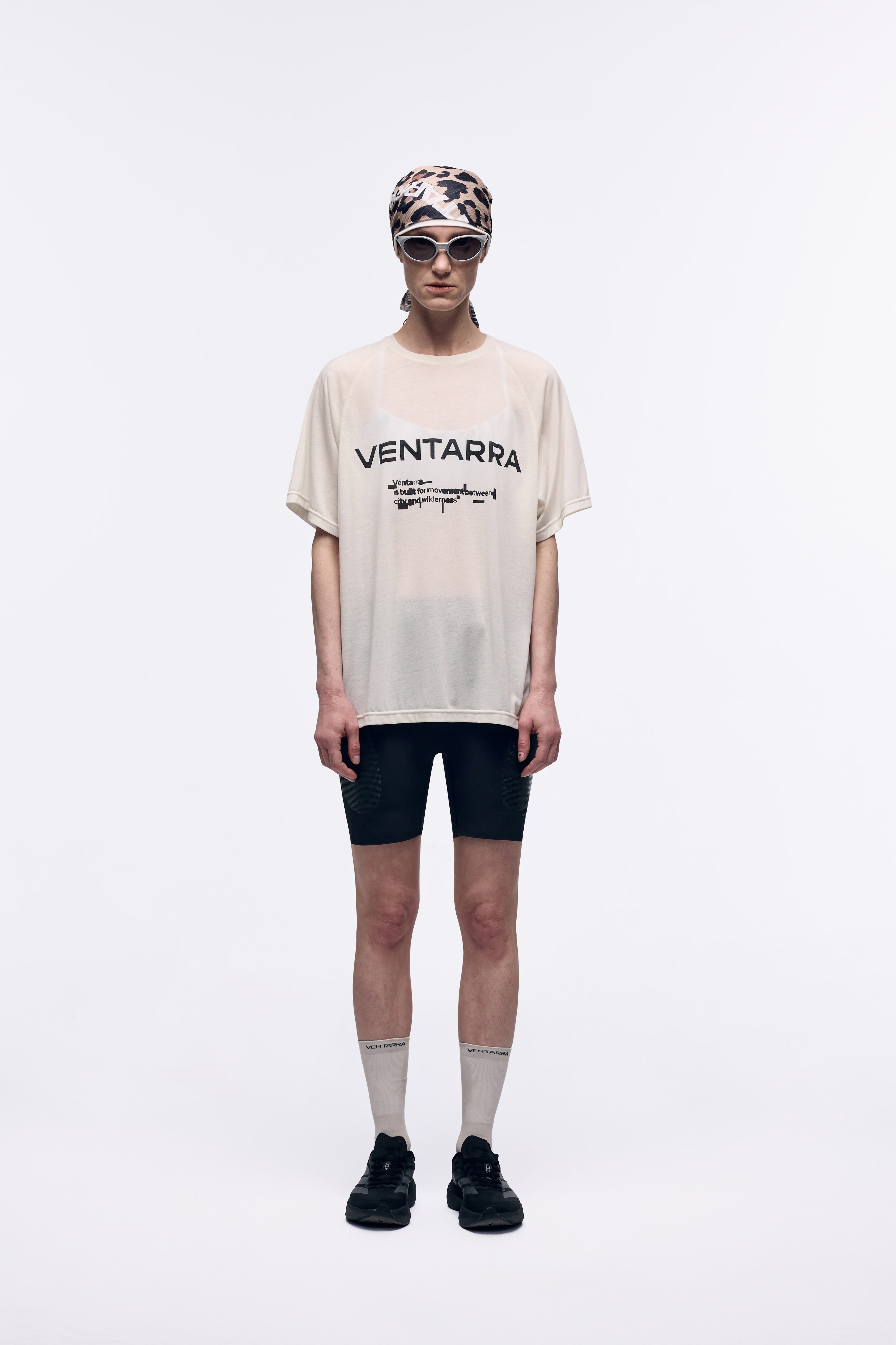 Ventarra Unisex Wool Blend Raglan Running T-Shirt – High-Density Moisture-Wicking Trail Tee